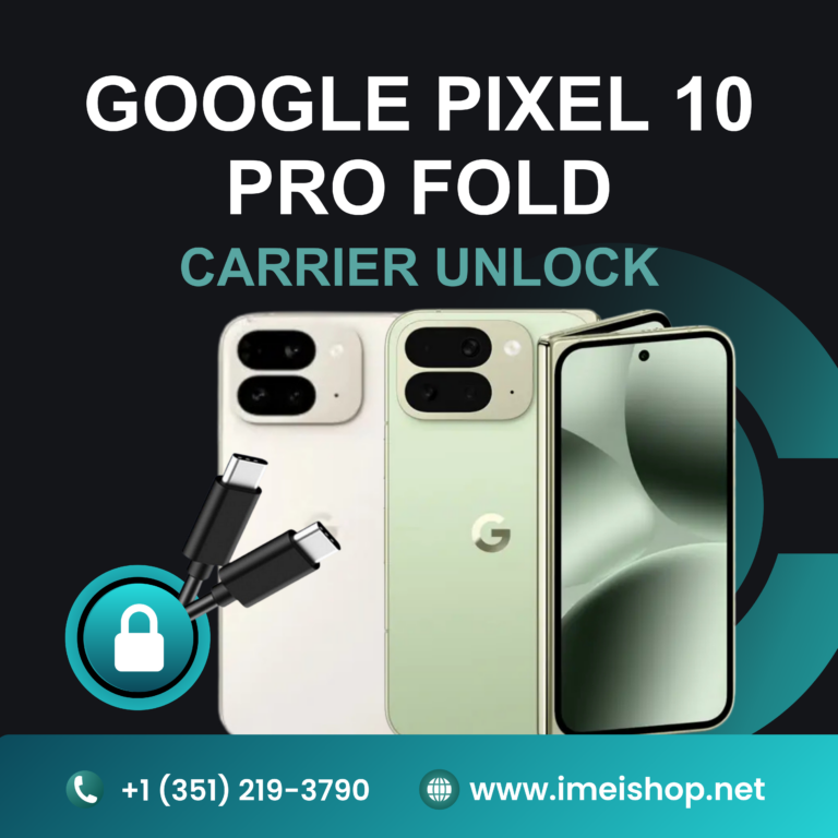 Google Pixel 10 Pro Fold Carrier Unlock service - IMEIshop