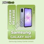 Samsung Galaxy A07 5G (SM-A037U)