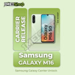Samsung Galaxy M16 5G (SM-M166P)