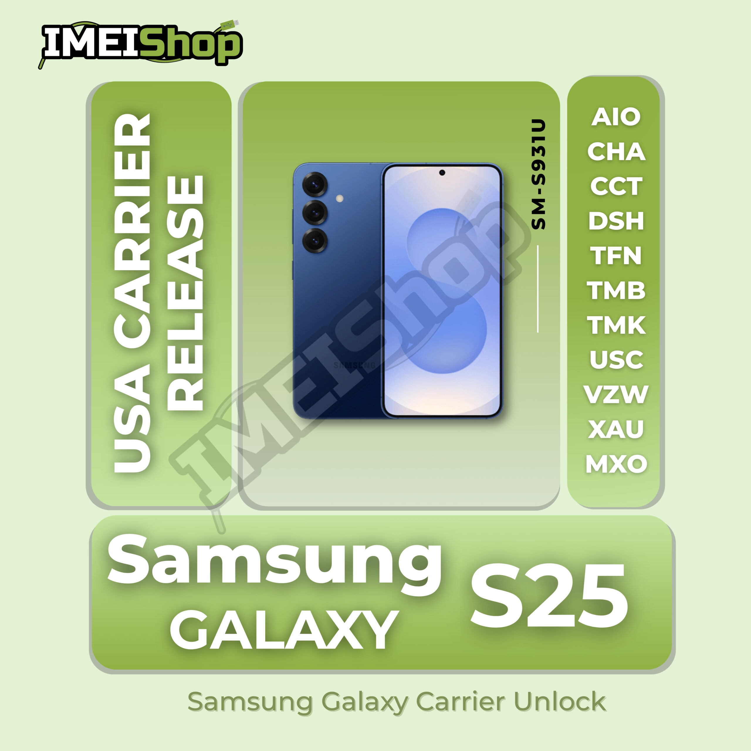 Samsung Galaxy S25 SM-S931U Samsung Galaxy S25 SM-S931U